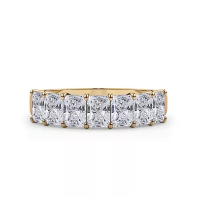 Radiant Cut Lab Diamond 7 Stone Ring (1.50 ct. tw.)