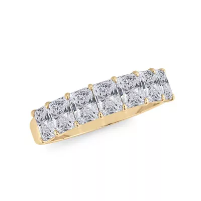 Radiant Cut Lab Diamond 7 Stone Ring (1.50 ct. tw.)
