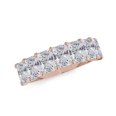 Radiant Cut Lab Diamond 7 Stone Ring (3.00 ct. tw.)