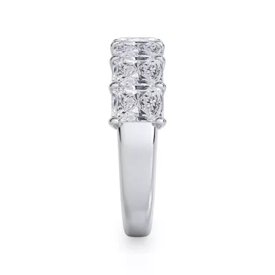 Radiant Cut Lab Diamond 7 Stone Ring (3.00 ct. tw.)
