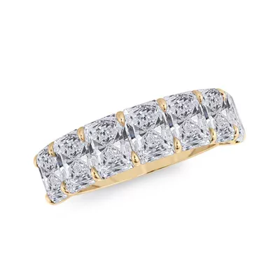 Radiant Cut Diamond 7 Stone Ring (5.00 ct. tw.)