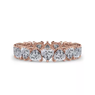 Heart Lab Diamond Eternity Ring (2.70 ct. tw.)