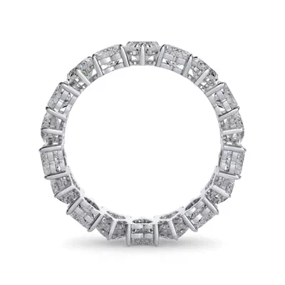 Heart Lab Diamond Eternity Ring (2.70 ct. tw.)