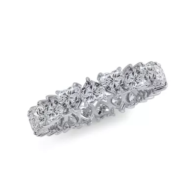 Heart Diamond Eternity Ring (3.60 ct. tw.)