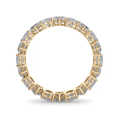 Heart Lab Diamond Eternity Ring (3.60 ct. tw.)
