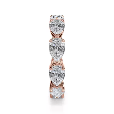 East-West Pear Diamond Eternity Ring (3.00 ct. tw.)