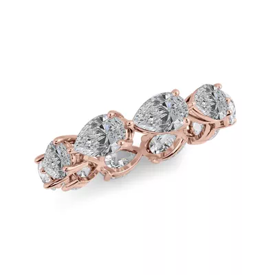 East-West Pear Diamond Eternity Ring (3.00 ct. tw.)