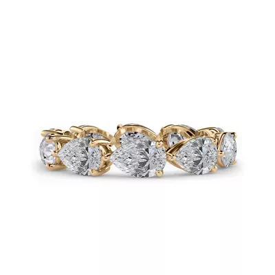 East-West Pear Diamond Eternity Ring (3.00 ct. tw.)