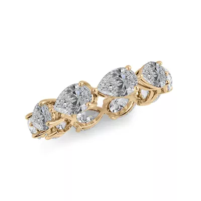East-West Pear Diamond Eternity Ring (3.00 ct. tw.)