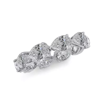 East-West Pear Diamond Eternity Ring (3.00 ct. tw.)