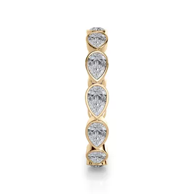 East-West Pear Bezel Diamond Eternity Ring (1.20 ct. tw.)
