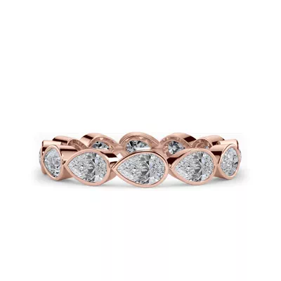 East-West Pear Bezel Diamond Eternity Ring (1.80 ct. tw.)