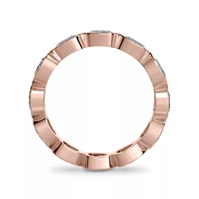 East-West Pear Bezel Diamond Eternity Ring (1.80 ct. tw.)