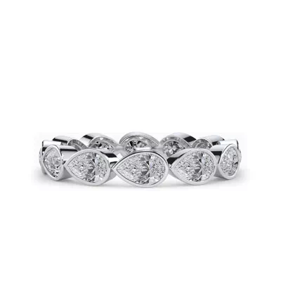 East-West Pear Bezel Diamond Eternity Ring (1.80 ct. tw.)