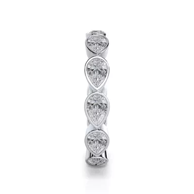 East-West Pear Bezel Diamond Eternity Ring (1.80 ct. tw.)