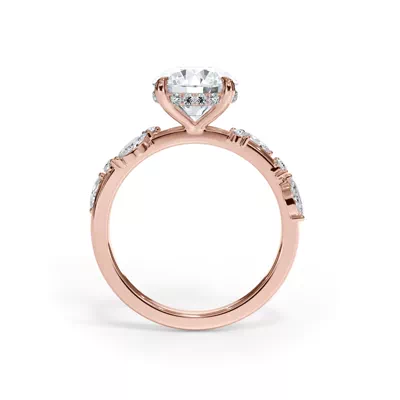 Autumn Cascade Diamond Engagement Ring