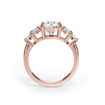 Bellora Graduated Oval Lab Engagement Ring