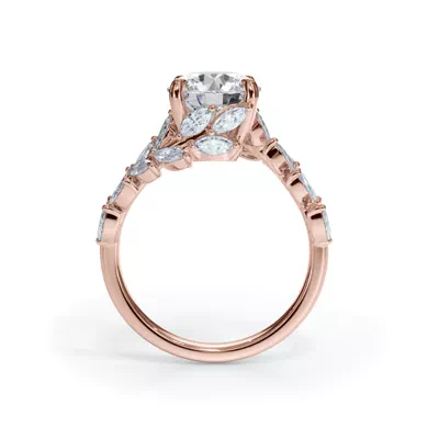 Veraison Marquise Lab Vine Engagement Ring