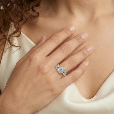Veraison Marquise Vine Engagement Ring