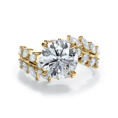 Veraison Marquise Vine Engagement Ring