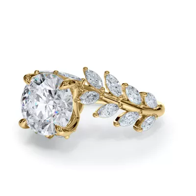 Veraison Marquise Vine Engagement Ring