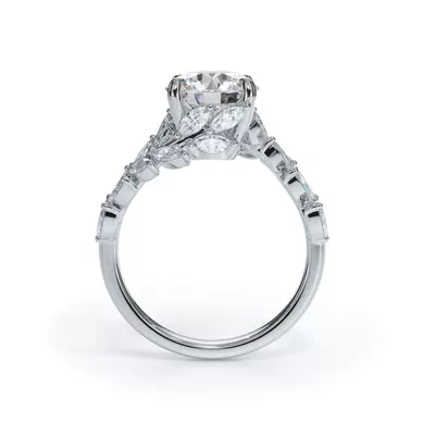 Veraison Marquise Lab Vine Engagement Ring