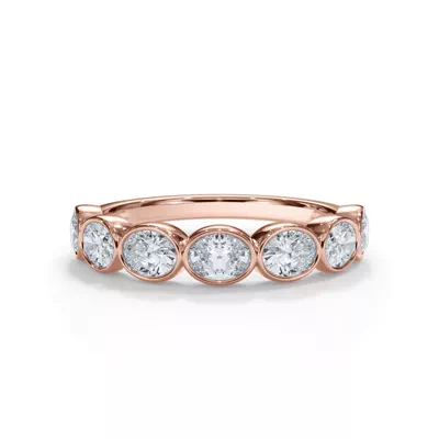 Bellora Oval Lab Bezel Band