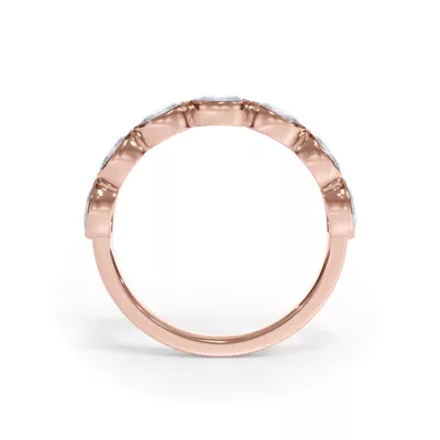 Bellora Oval Lab Bezel Band