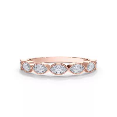 Bellora Marquise Diamond Bezel Band