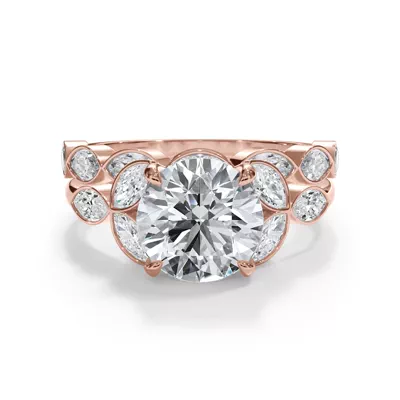 Bellora Marquise Diamond Bezel Band