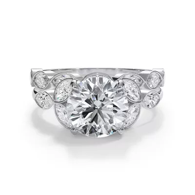 Bellora Marquise Lab Bezel Band
