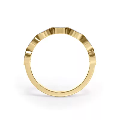 Bellora Marquise Lab Bezel Band