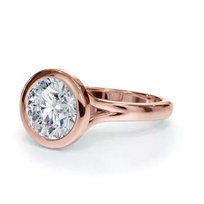 Bellora Cathedral Bezel Engagement Ring