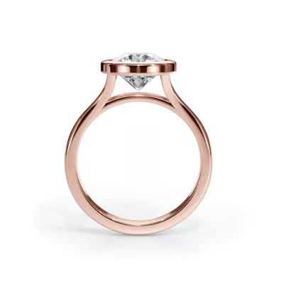 Bellora Cathedral Bezel Engagement Ring