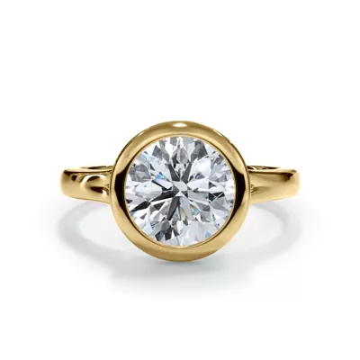 Bellora Cathedral Bezel Engagement Ring