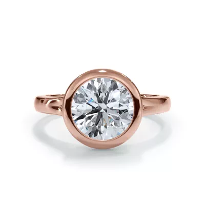 Bellora Cathedral Bezel Engagement Ring