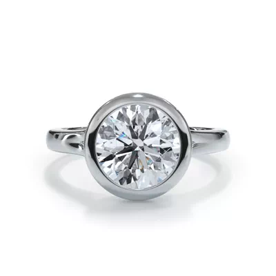 Bellora Cathedral Bezel Engagement Ring