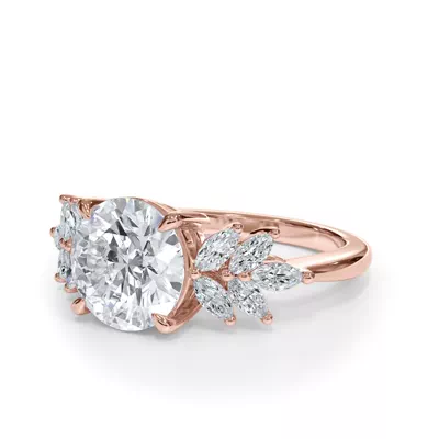 Liora Marquise Diamond Cluster Engagement Ring