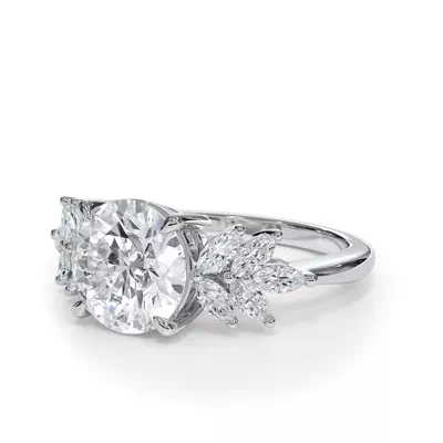 Liora Marquise Diamond Cluster Engagement Ring