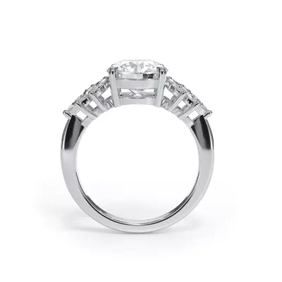 Liora Marquise Diamond Cluster Engagement Ring
