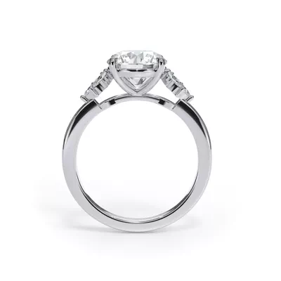 Virelle Marquise Cluster Engagement Ring