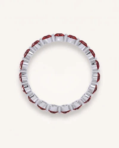 Ruby Shared Prong Eternity Ring