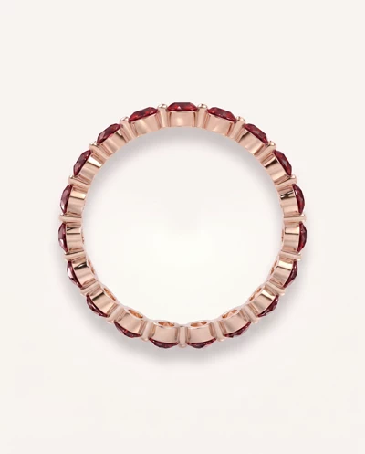 Ruby Shared Prong Eternity Ring