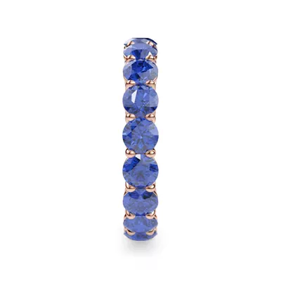 Classic Lab Sapphire Eternity Band