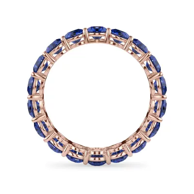 Classic Lab Sapphire Eternity Band