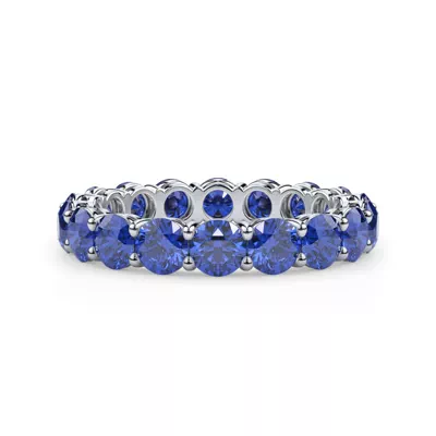 Classic Sapphire Eternity Band