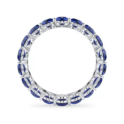 Classic Lab Sapphire Eternity Band