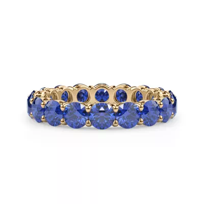Classic Lab Sapphire Eternity Band