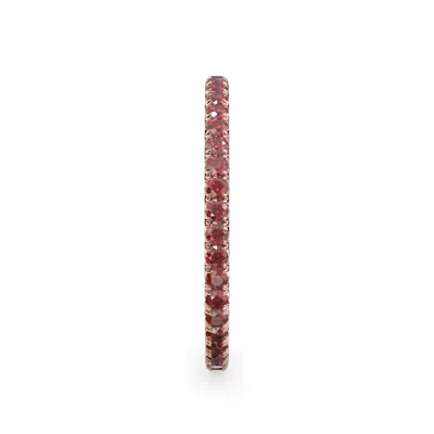 Ruby Pavé Eternity Band