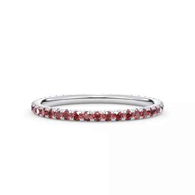 Ruby Pavé Eternity Band
